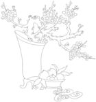 花瓶图