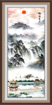 玄关山水画