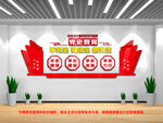 党史学习教育文化墙
