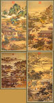 清朝 院本 十二月令图冊 国画