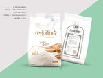 面粉包装 平面图