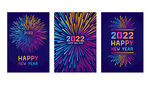 2022新年烟花海报