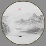 水墨山水