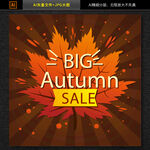 电商金秋促销banner海报