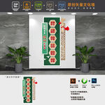 竖版价值观文化墙