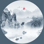 水墨山水