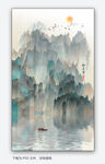 玄关山水画 