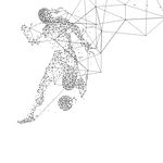 足球运动元素几何元素