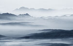 大气无框画山水 tif分层图
