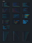 大屏可视化柱状图条形图图表图片