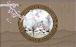 轻奢软装硬装木格栅背景墙