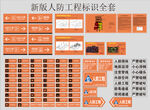 新版人防工程标识