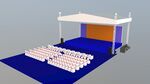 舞台搭建布置su模型