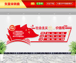 核心价值观文化墙