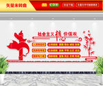 核心价值观文化墙
