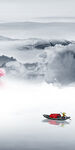 新中式玄关意境山水 TIF分层