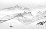 最新意境背景山水 TIF分层