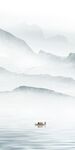 大气现代玄关山水 tif分层