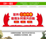 三治并举乡村振兴战略文化墙