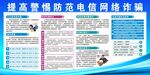 防范电信网络诈骗宣传栏