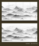 新中式山水画 