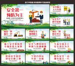 工地安全生产海报