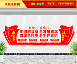 生命至上安全发展文化墙