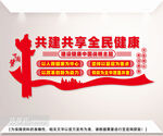 健康中国战略文化墙