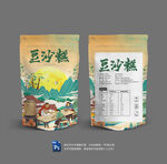 豆沙糕包装