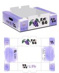 葡萄包装箱设计 展开图