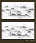 写意抽象水墨画