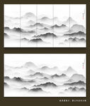 意境新中式水墨画