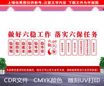六稳六保文化墙