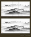 新中式水墨画