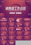 销售部年终总结工作计划PPT