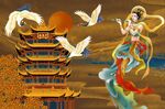 敦煌飞天仙女