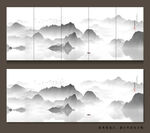 中式轻奢水墨画 