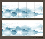轻奢水墨画 