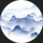 酒店山水画