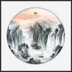 风景画 山水风景 国画风景