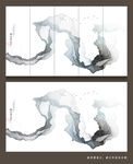 新中式水墨画