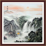 山水画 