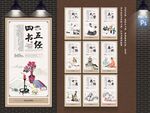 四书五经展板