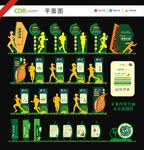 健康步道标识标牌