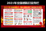 2021年全国消防日宣传栏