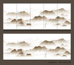 中式轻奢水墨山水画