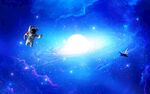 蓝色星空