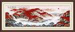 鸿运当头 山水国画