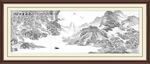 新中式山水画 国画山水