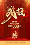 喜报海报